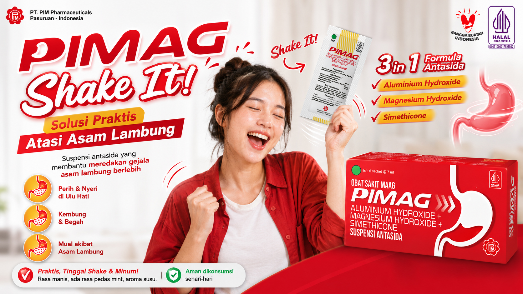 Obat maag dan asam lambung Pimag